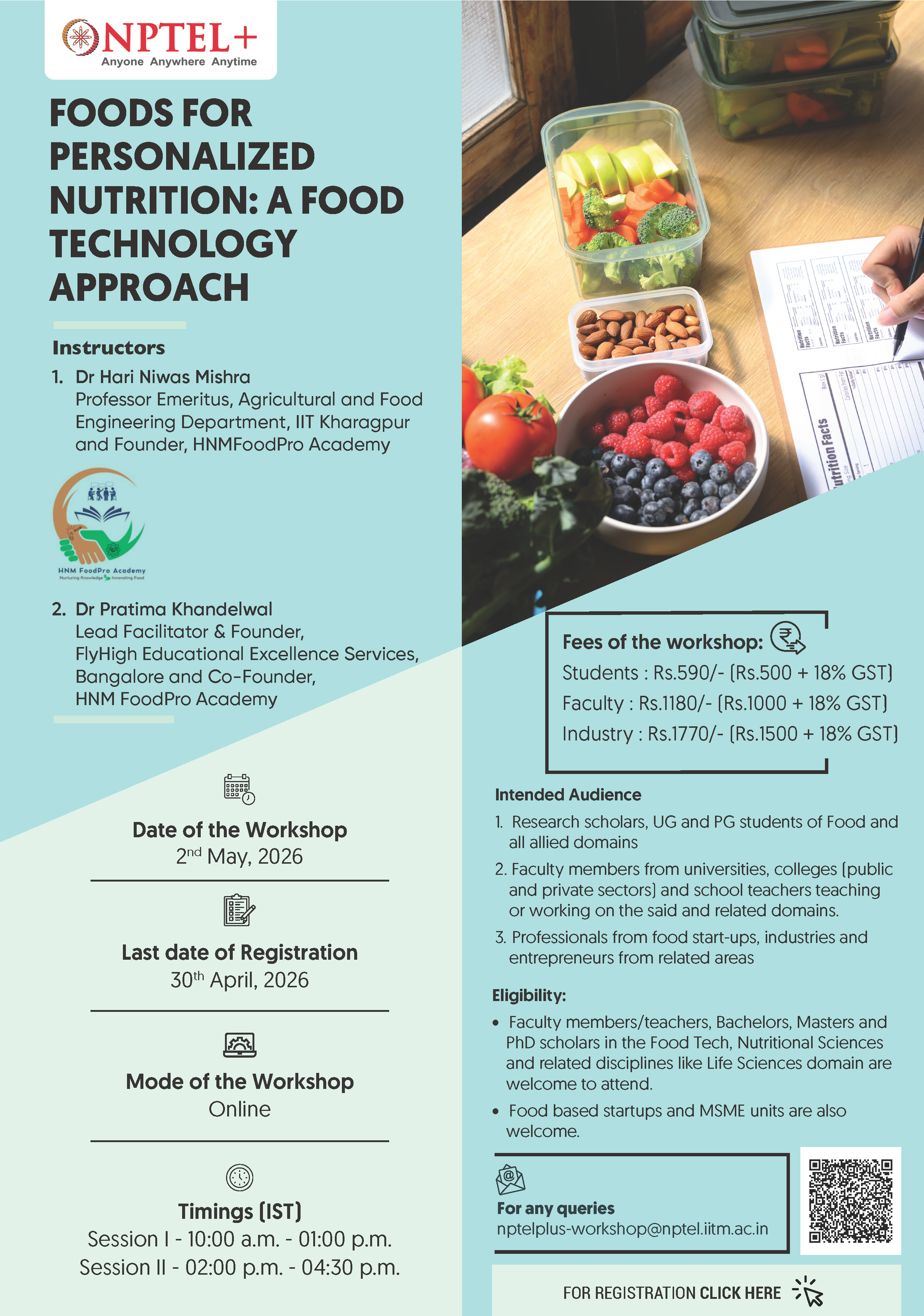 NPTEL+ Workshop